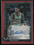 2025 Topps Autograph Brandon Miller Auto Red /5