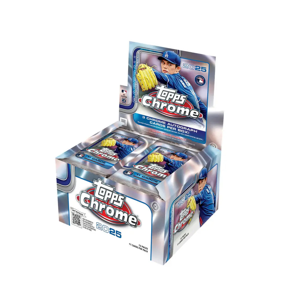 2025 Topps Chrome Baseball Jumbo Hobby Box