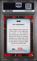 2025 Topps Chrome Marvel Sapphire Edition Kid Juggernaut #60 PSA 10