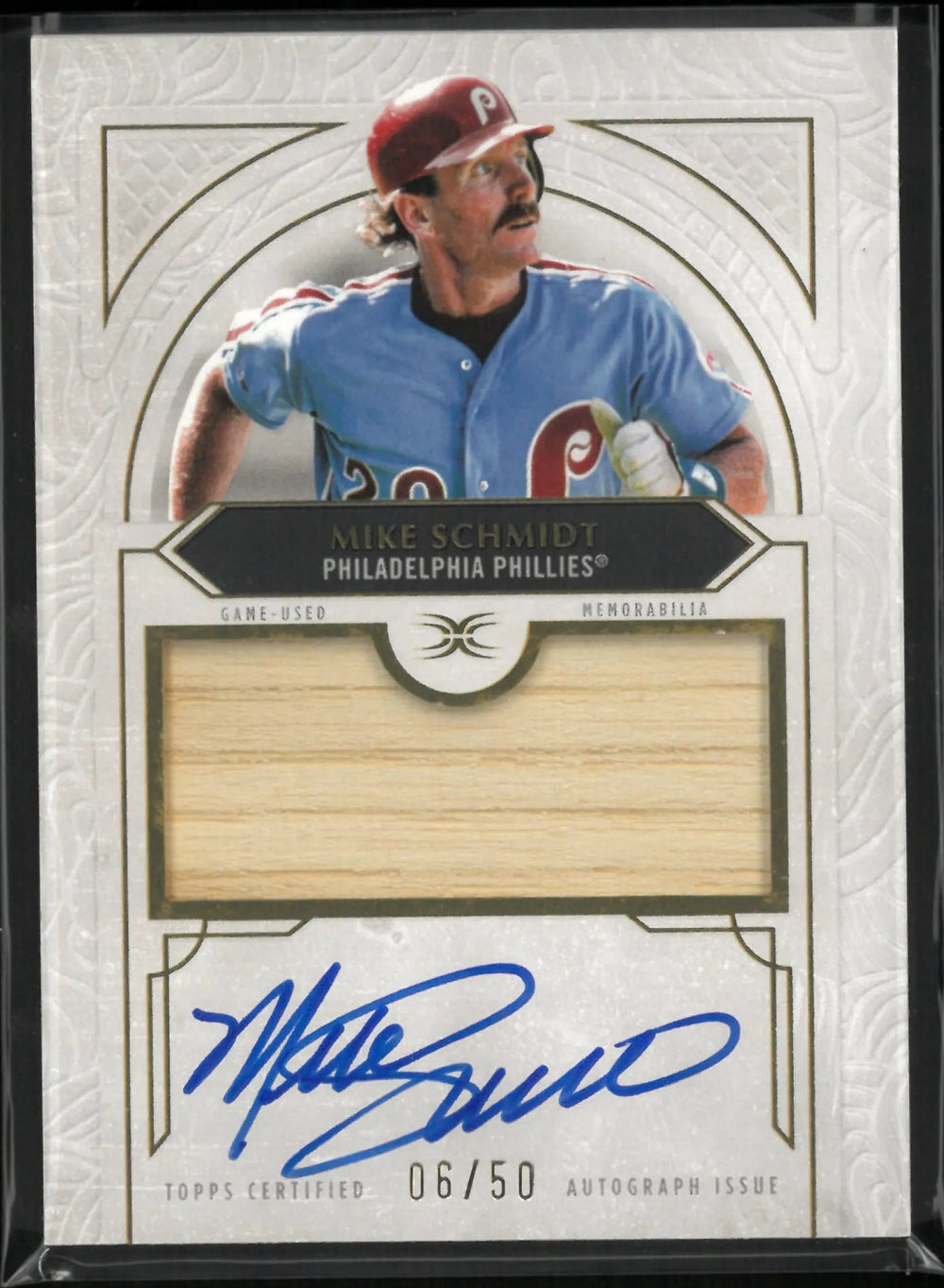 2025 Topps Definitive Autograph Relic Mike Schmidt Auto /50