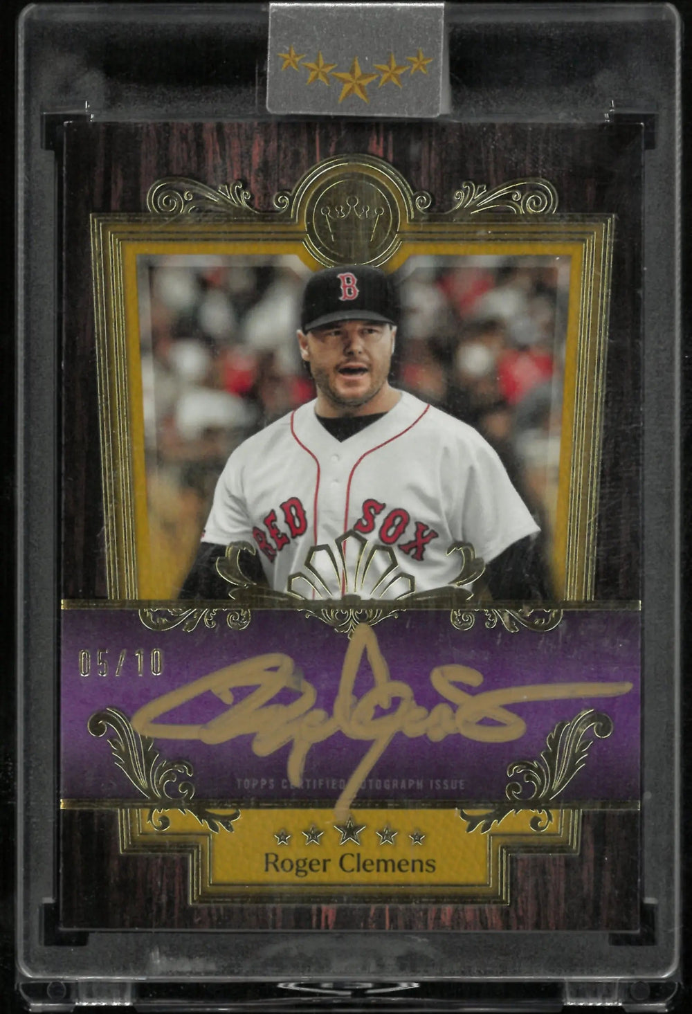 2025 Topps Five Star Baseball Royalty Auto Roger Clemens /10
