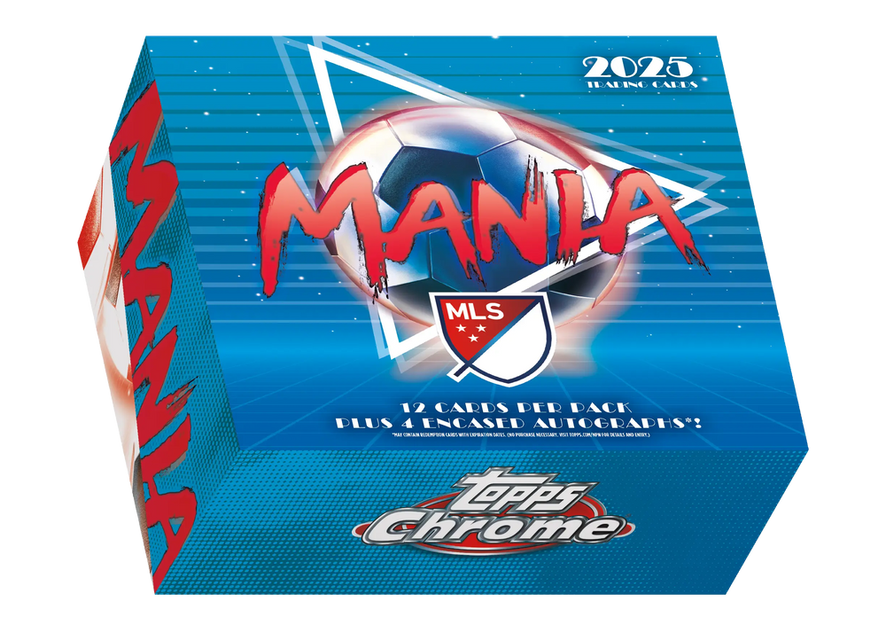 2025 Topps MLS Major League Soccer Chrome Mania Box