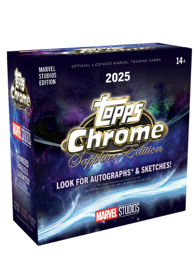 2025 Topps Marvel Studios Chrome® Sapphire Hobby Box