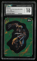 2025 Topps Marvel Wolverine Comic Book Heroes Electrum Ref /99 CGC 10