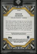 2025 Topps Transcendent Autograph Reggie Jackson Auto /25