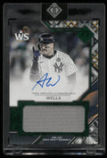 2025 Topps Transcendent World Series Patch Austin Wells Auto Green 5/5