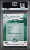 2025 Topps Triumphant Tennis Auto Emma Navarro A Grass Court Green Foil/35 PSA10