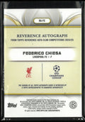2025 Topps UEFA Champions League Reverence Autograph Federico Chiesa Auto /75