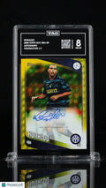 2025 Topps UEFA Club Competitions Ronaldo R9 Gold FoilFractor TAG 8 1/1
