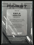 2025 Topps UFC The Finest Kayla Harrison Autograph Blue /75