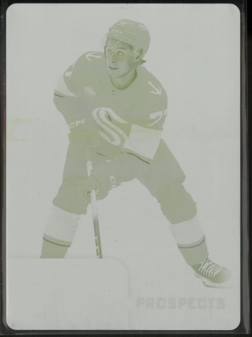 2025 UD Extended Series Yellow Printing Plate Prospects Berkly Catton 1/1
