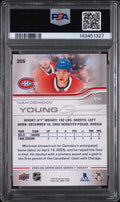2025 Upper Deck Young Guns Series 1 Rookie Ivan Demidov RC PSA 9