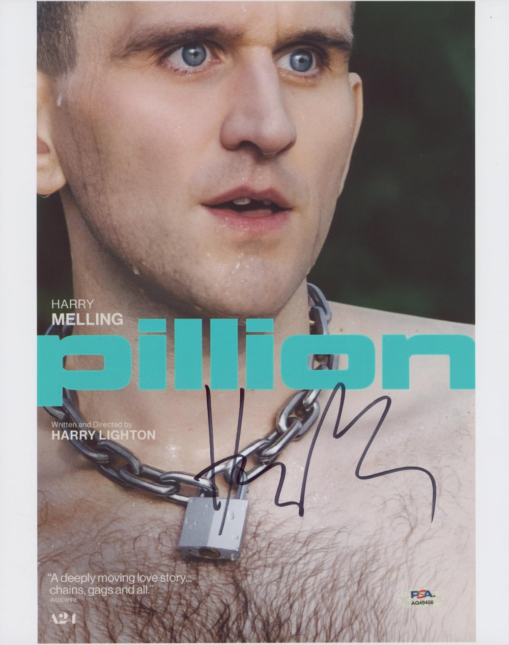 Harry Melling Pillion Authentic Signed 11x14 Vertical Photo PSA/DNA #AQ49456