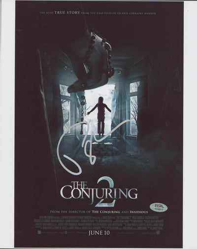 Patrick Wilson The Conjuring 2 Authentic Signed 11x14 Photo PSA/DNA #AQ49512