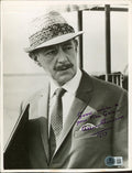 Alec Guinness The Comedians "Good wishes" Signed 8x10 B&W Photo BAS #AE17714