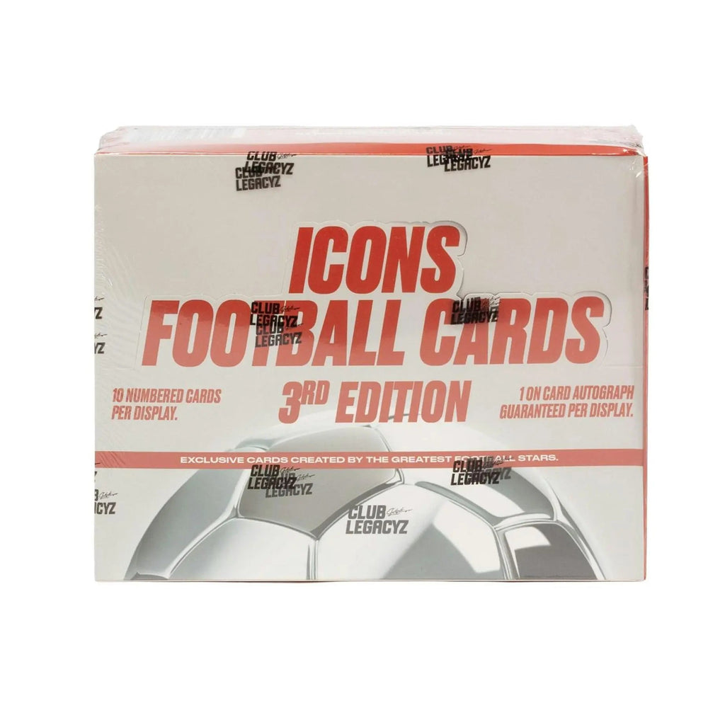 2026 Club Legacyz Icons Soccer Third Edition Hobby Box