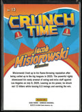 2026 Panini Donruss Crunch Time Jacob Misiorowski Blue Diamond 1/1