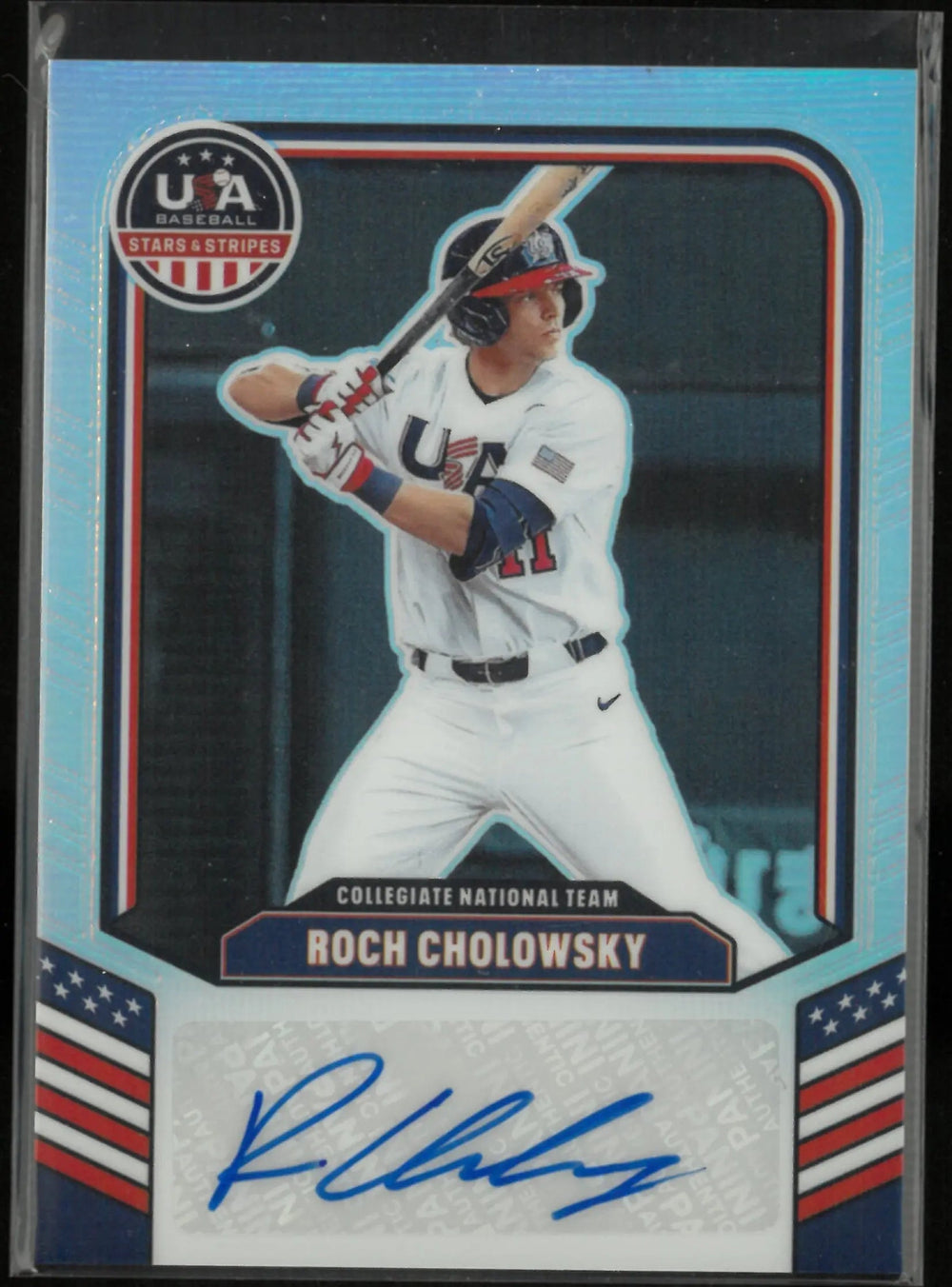 2026 Panini USA Baseball Stars & Stripes Autograph Roch Cholowsky Auto /149