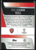 2026 Topps Chrome UEFA Champions League Rookie Max Dowman Pink /250 RC