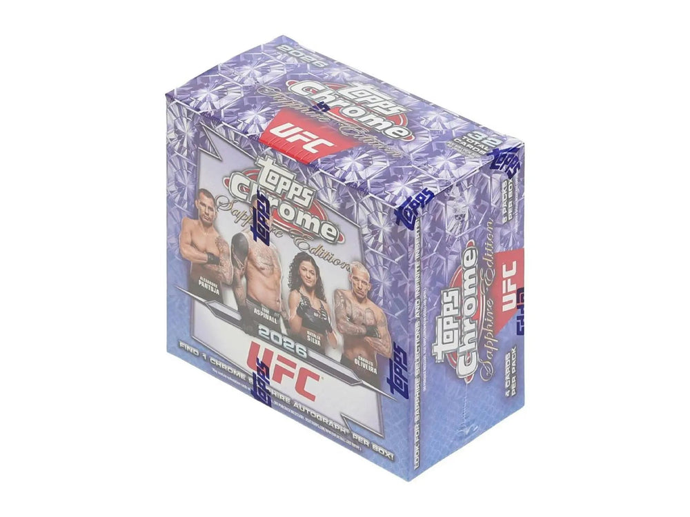 2026 Topps UFC Chrome Sapphire Hobby Box
