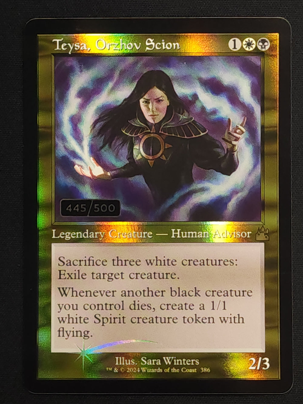 Teysa, Orzhov Scion (Serial Numbered 445/500)