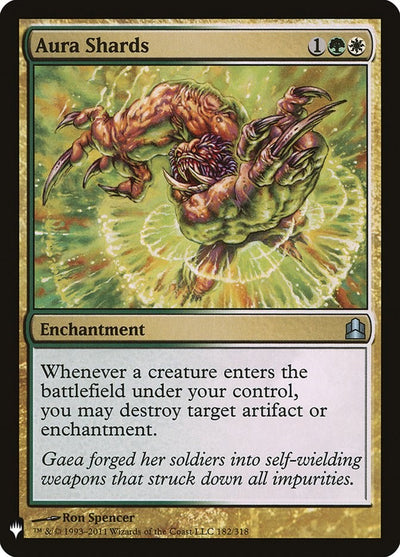 Aura Shards (CMD) - 182 - (The List Reprints)