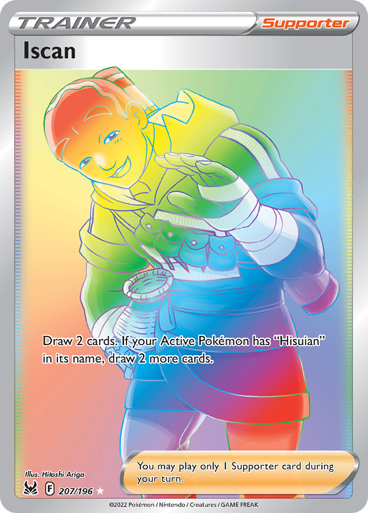 Iscan 207 196 Lost Origin Holofoil