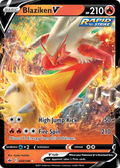 Blaziken V 20 198 Chilling Reign Holofoil