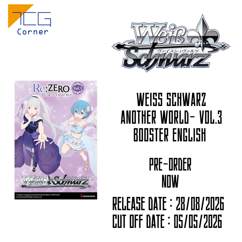 Weiss Schwarz Another World- Vol.3 Booster English Pre-Order