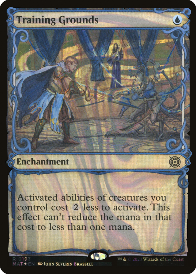 Training Grounds (MAT-193) - March of the Machine: The Aftermath: (Showcase) Foil