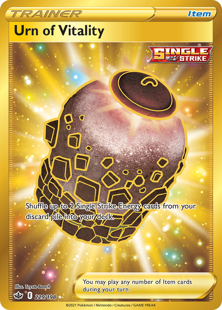 Urn Of Vitality 229 198 Chilling Reign Holofoil