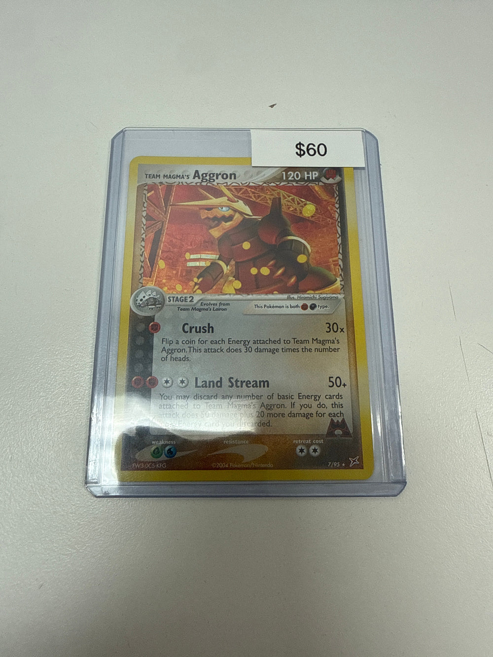 Pokemon Team Magma’s Aggron #7/95