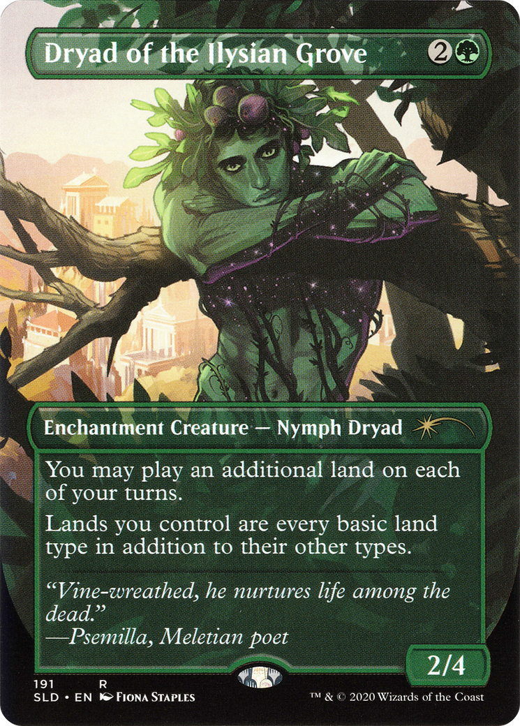 Dryad of the Ilysian Grove (SLD-191) - Secret Lair Drop (Borderless)