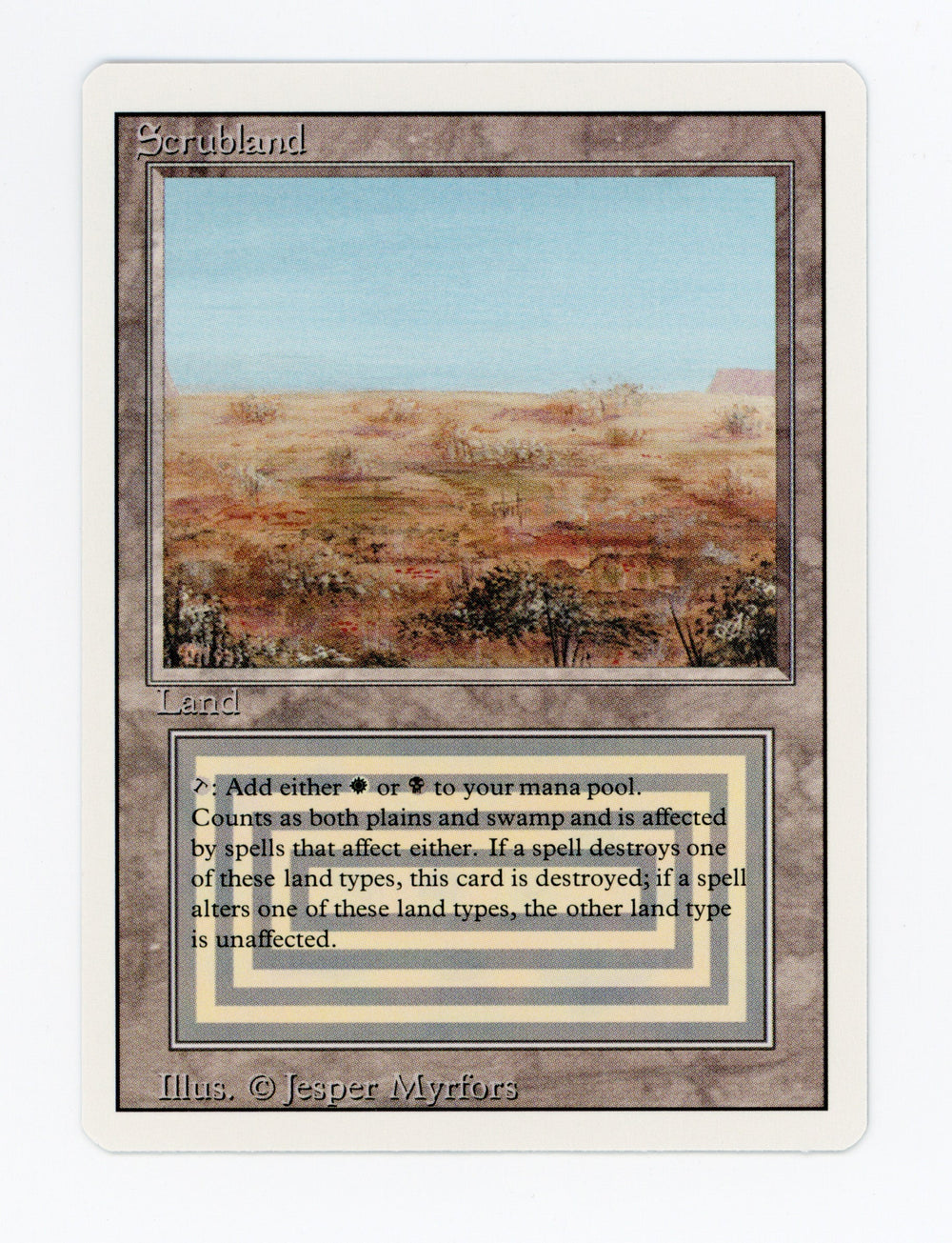 Scrubland — ID 17105
