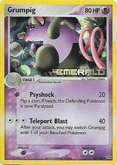Grumpig (29/106) - Emerald Reverse Holofoil