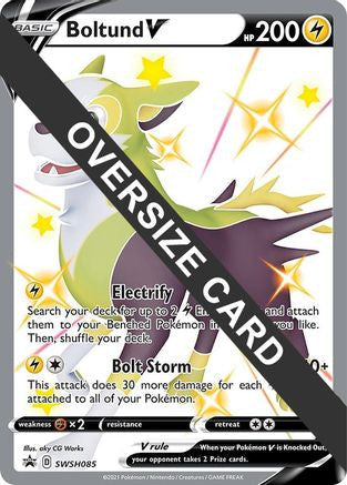 Boltund V Swsh085 Swsh085 Jumbo Cards Holofoil