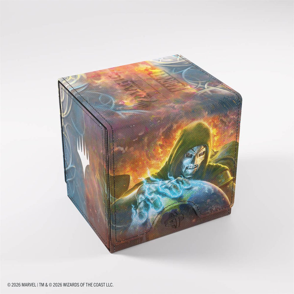 Gamegenic MTG Sidekick XL Deck Box - 100+ - Marvel Super Heroes - Doom Reigns Supreme