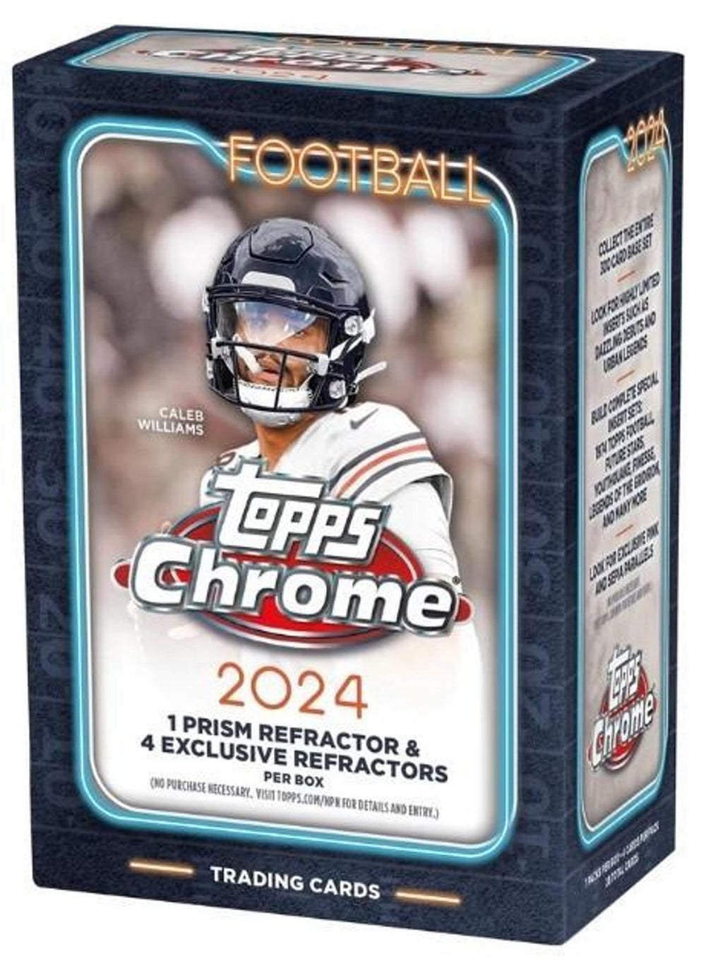 2024 Topps Chrome Football Blaster Box