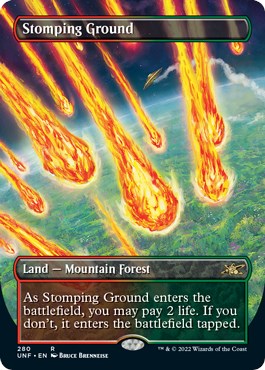 Stomping Ground (Borderless) - 280 - (Unfinity)