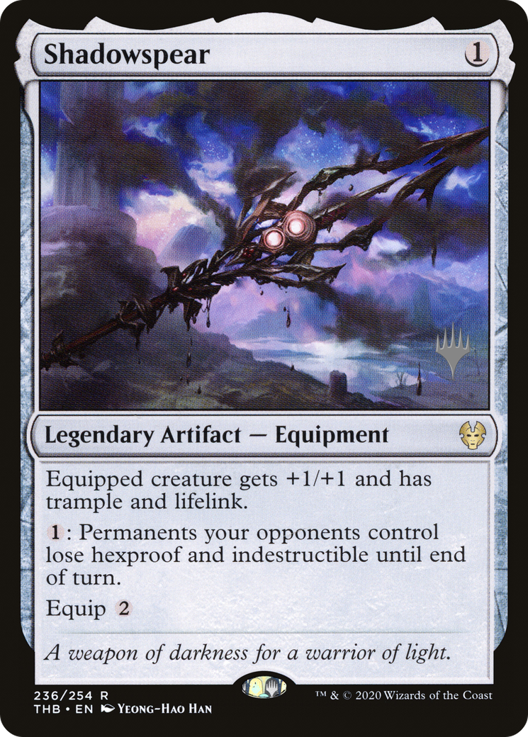 Shadowspear (PPTHB-236) - Theros Beyond Death Promos