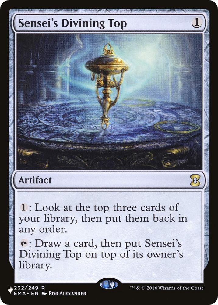 Sensei's Divining Top (EMA-232) - Eternal Masters (The List)