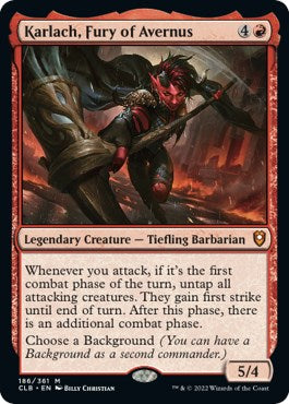 Karlach, Fury of Avernus - 186 - (Commander Legends: Battle for Baldur's Gate)