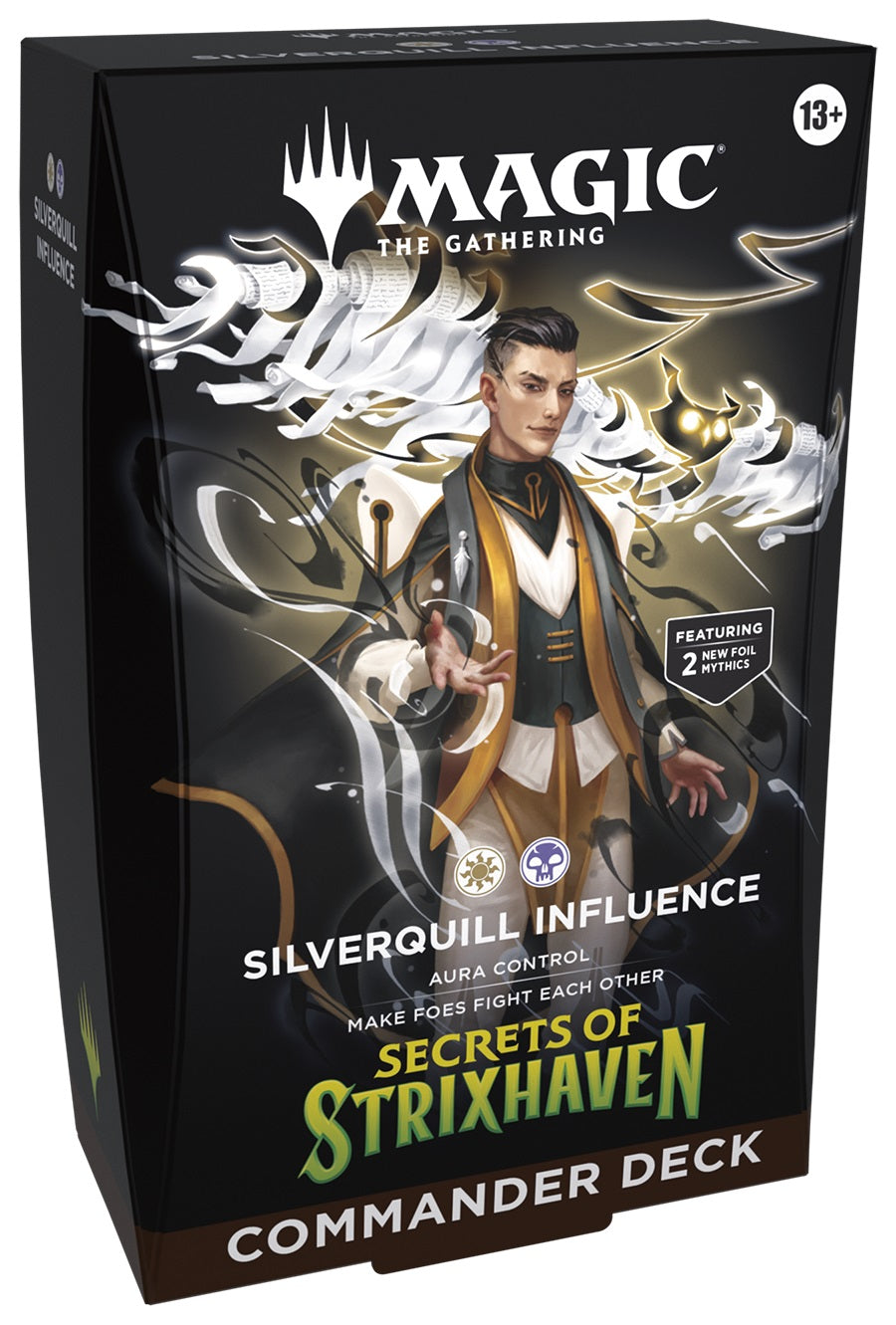 Magic the Gathering SOS Secrets of Strixhaven Commander Deck Silverquill Influence