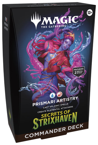 Magic the Gathering SOS Secrets of Strixhaven Commander Deck Prismari Artistry