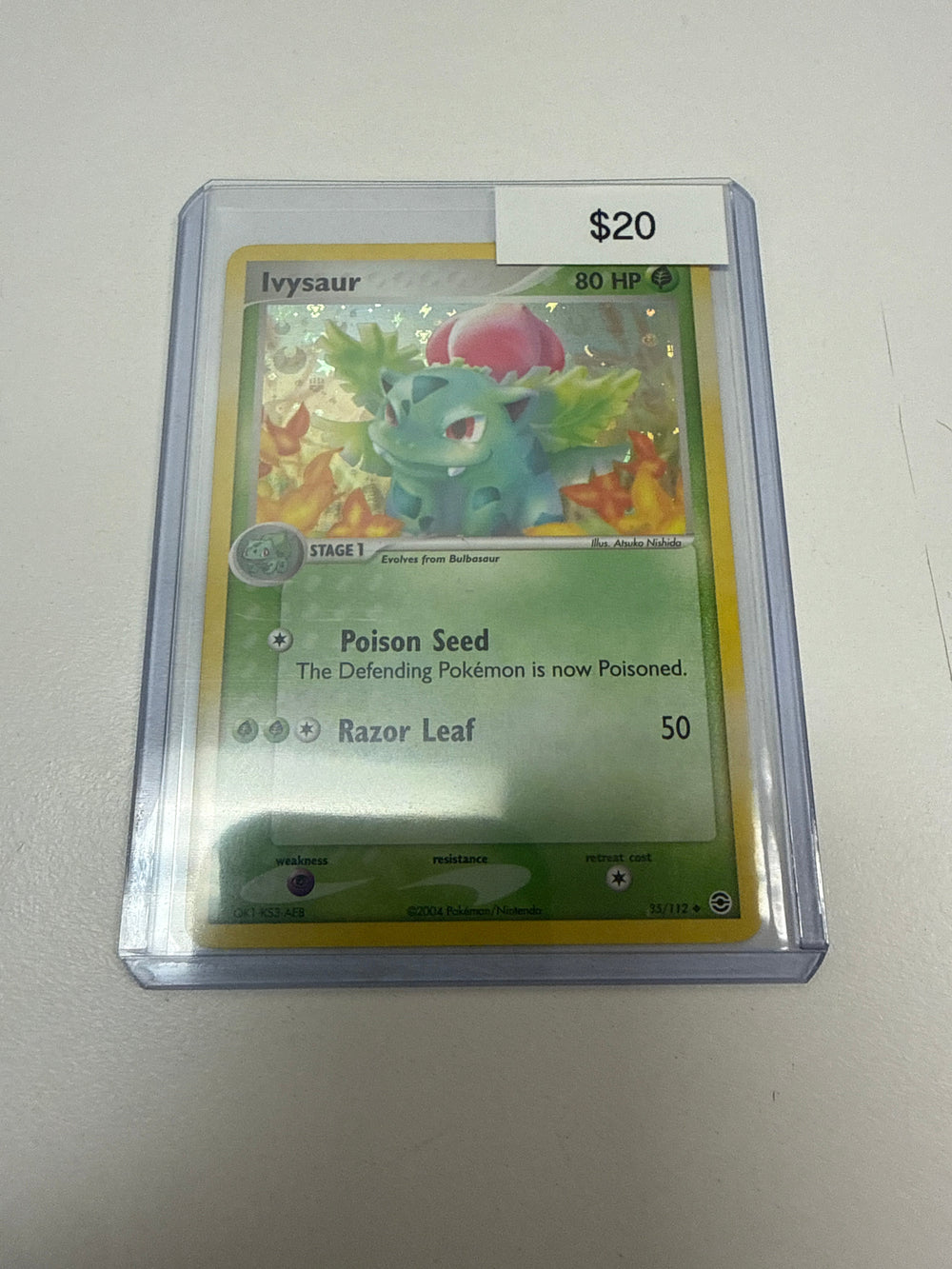 Pokemon Ivysaur Holo #35/112