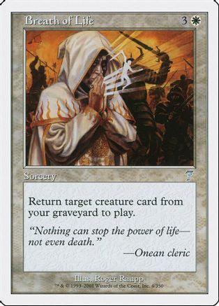 Breath of Life (7ED-004) - 7th Edition Foil