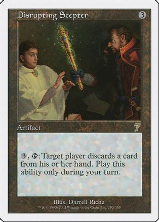Disrupting Scepter (7ED-293) - 7th Edition Foil