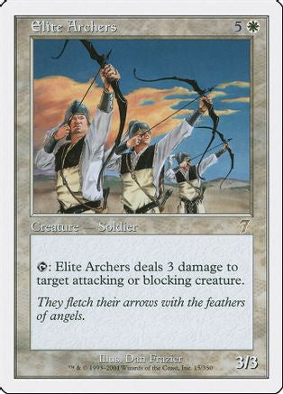 Elite Archers (7ED-015) - 7th Edition Foil