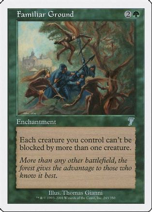 Familiar Ground (7ED-243) - 7th Edition Foil