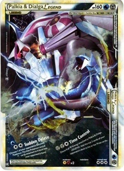 Palkia & Dialga Legend [Set of 2] ( 101/102 & 102/102) Triumphant Holofoil